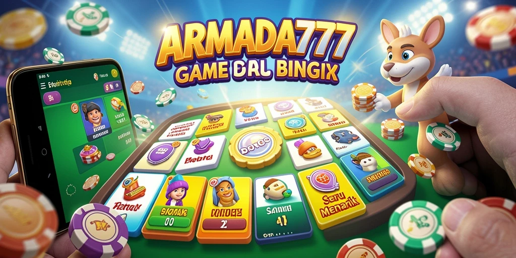 Tampilan gameplay menarik dari ARMADA777 saat bermain Bingo.