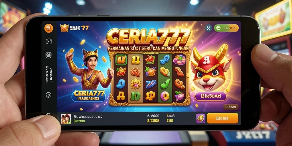 Tampilan gameplay yang menarik dan menyenangkan dari CERIA777.