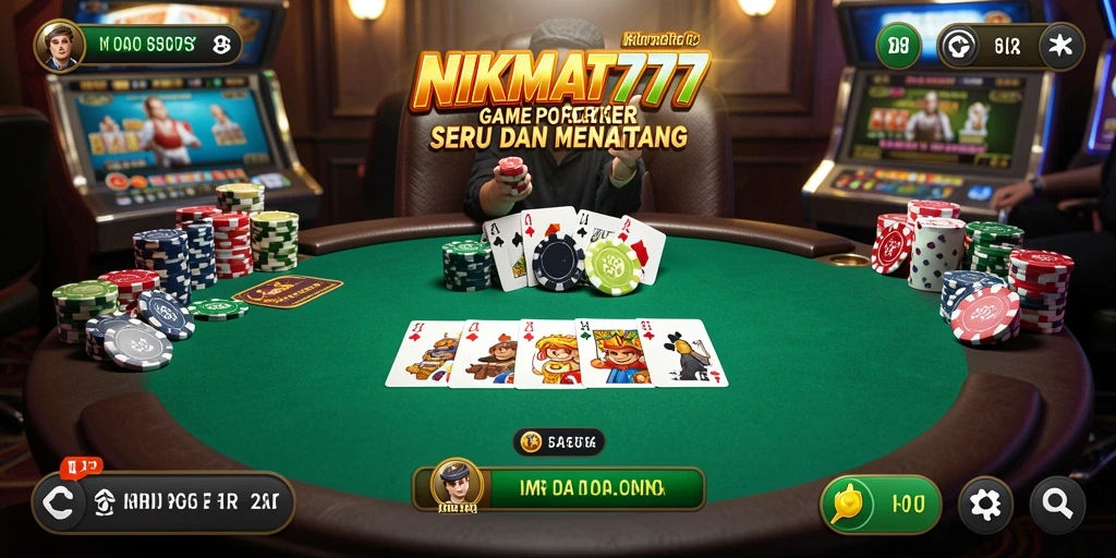 Tampilan gameplay seru dan menarik NIKMAT777 yang menggugah semangat.